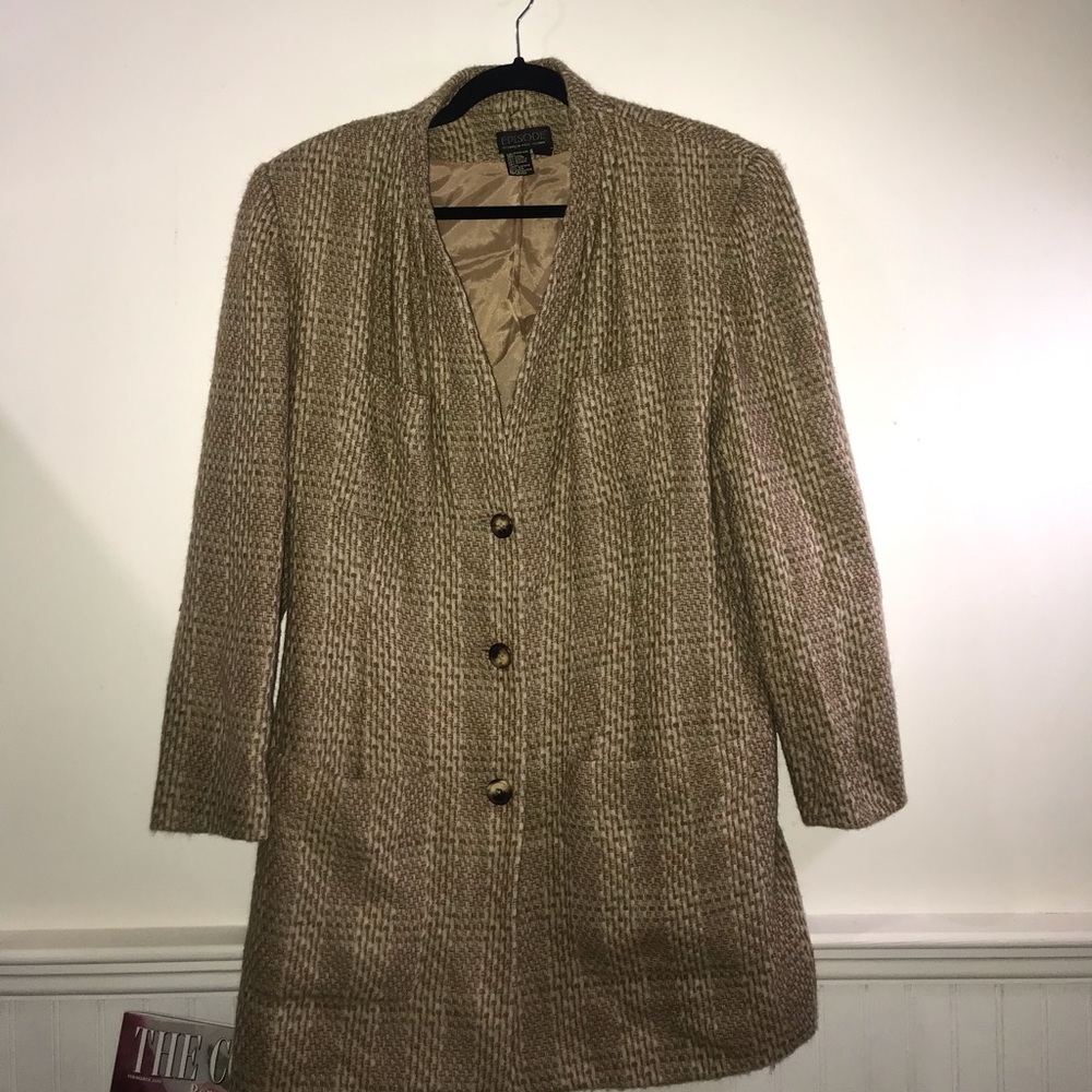 Vintage blazer mini dress